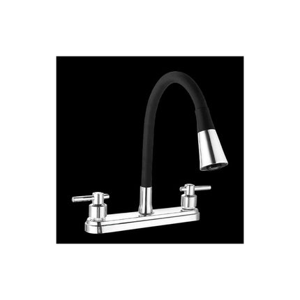Fregadero Tarja Tina Doble Con Escurridor Kit Mezc Flexible Escurridor Derecho Hercules