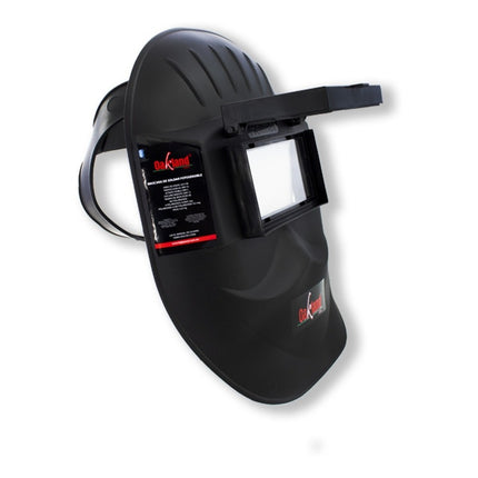 Careta Electronica Para Soldar Autooscurece Media Cara Negra Negro