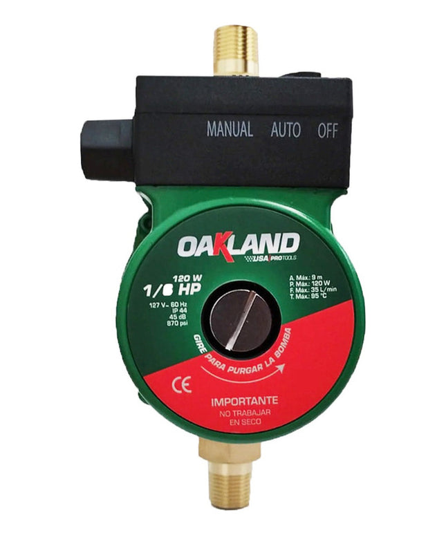 Bomba Presurizadora 120w 1/6hp 17l X Min Oakland Pa3560