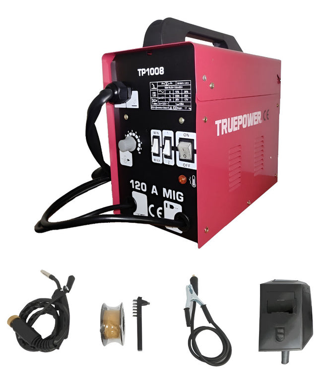 Soldadora De Microalambre Mig Truepower 120 V Rojo