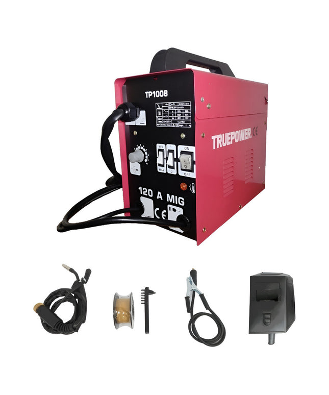 Soldadora De Microalambre Mig Truepower 120 V Rojo