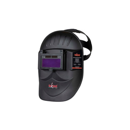 Careta Electronica Para Soldar Autooscurece Media Cara Negra Negro