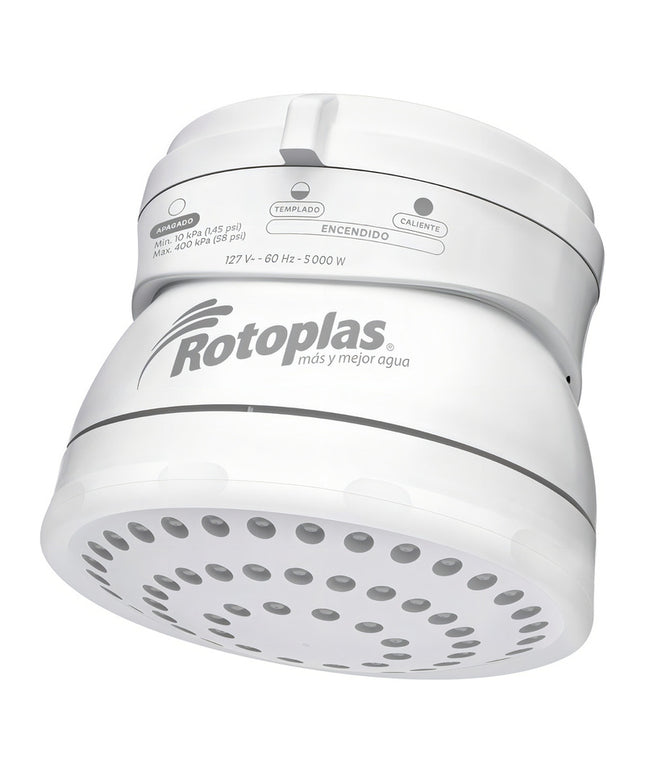 Regadera Eléctrica Rotoplas 5000 W (310841) Color Blanco