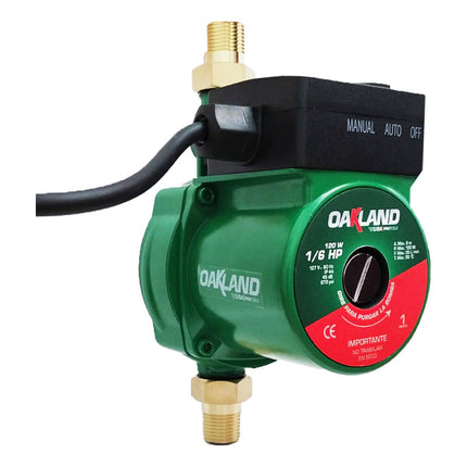 Bomba Presurizadora 1 Servicio 120w 1/6hp 35l X Min Oakland