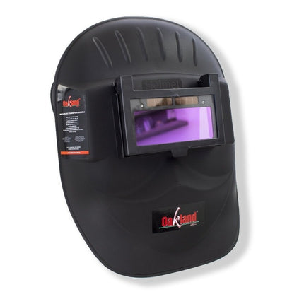 Careta Electronica Para Soldar Autooscurece Media Cara Negra Negro