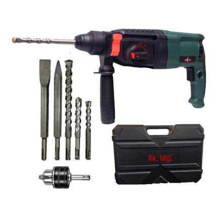 Rotomartillo Oakland Mr-3100 Verde Y Negro Con 800w  Verde/negro