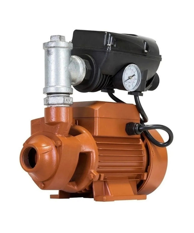 Bomba Presurizadora Munich Con Control De Presión 1/2 Hp  Naranja