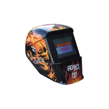 Careta Soldar Electrónica Ajustable Hkc35 Husky Color Negro
