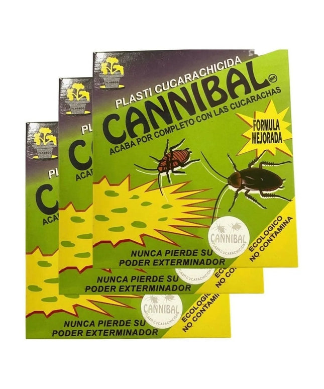 Veneno Para Cucarachas No Toxico Pasta 100% Efectivo 3 Pza