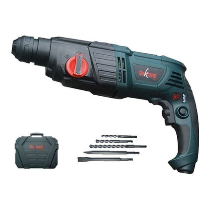 Rotomartillo Oakland Mr-3100 Verde Y Negro Con 800w  Verde/negro