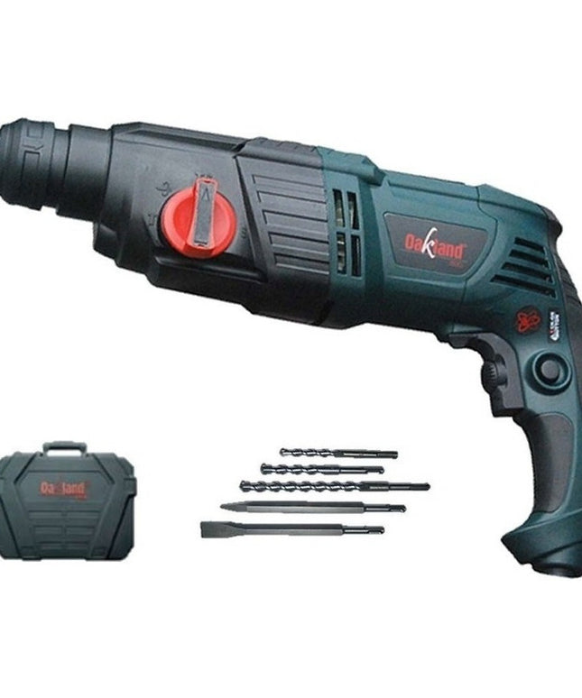 Rotomartillo Oakland Mr-3100 Verde Y Negro Con 800w  Verde/negro