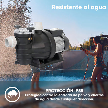 Motobomba Para Recircular El Agua En Piscinas. Aqua Pak Silver15/1115 De 1.5 Hp Nominal - Succion Y Descarga De 1.5 , Motor Monofasico 1x115 V