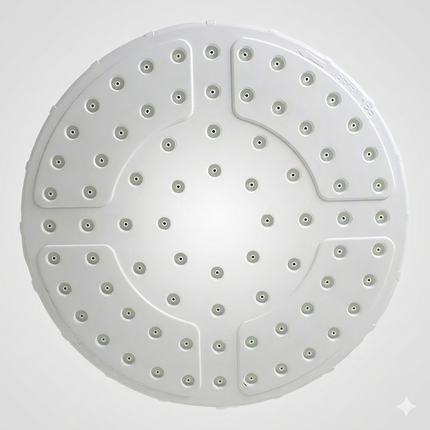 Regadera Electrica Ecologica 4 Temperaturas 5000 W Rotoplas Color Blanco