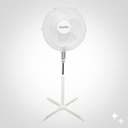 Ventilador De Pedestal Blanco 3 Velocidades