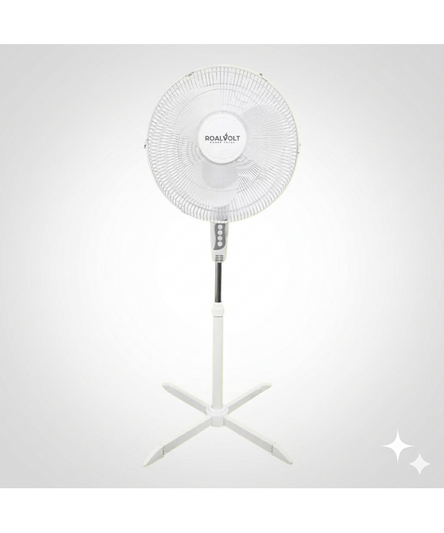 Ventilador De Pedestal Blanco 3 Velocidades