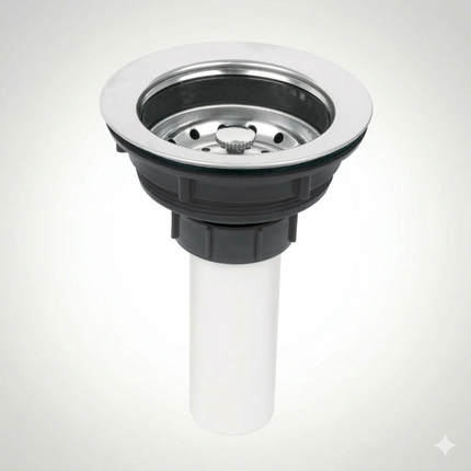 Kit Fregadero/Tarja Acero Inoxidable De Empotrar 100x50cm mezcladora Flexible Hercules