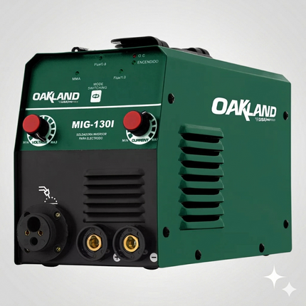 Maquina De Soldar Microalambre Electrodo 120amp Oakland Color Verde Oscuro