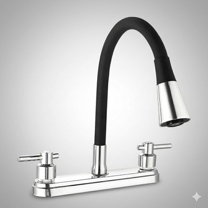 Kit Fregadero/Tarja Acero Inoxidable De Empotrar 100x50cm mezcladora Flexible Hercules