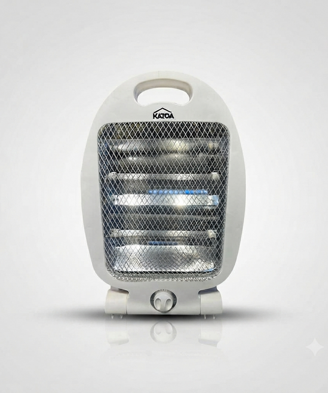 Calefactor Electrico Ceramico De 800 W Katoa Color Blanco