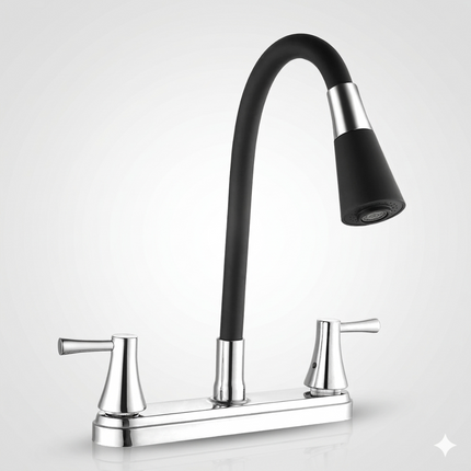 Kit Fregadero/tarja Negra Acero Inoxidable 80 X 50 Cm Mezcladora modelo Berlin